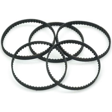 Endlos-Zahnriemen, 227,584 mm lang, 112 Zähne, synchron, 3 mm breit, geschlossener Riemen, 5er-Packung (1/4)