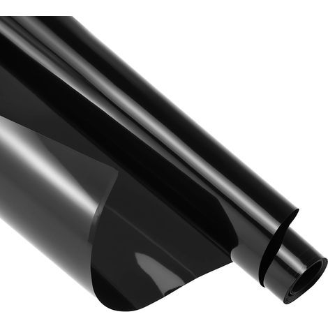 Rolle getönte Folie, 76 cm x 3 m, 5 % Lichtdurchlässigkeit, Sonnenschutzfolie, UV-Schutz, für Autos und Gebäude (1/5)
