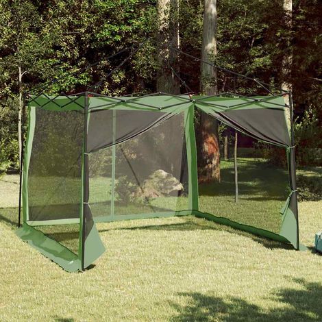vidaXL Inner Tent 6-Person Green Taffeta (1/5)