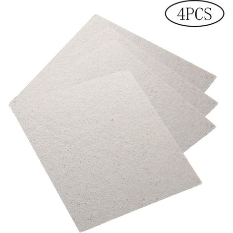 8 Feuilles de Mica Isolantes Résistantes à la Chaleur pour Four à Micro-ondes (1/5)