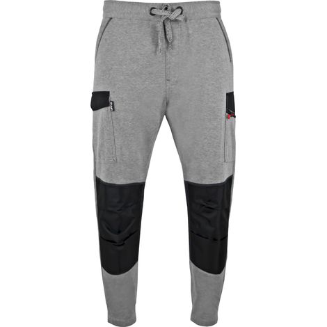 Pantaloni da jogging in pile elastico LMA Grigio 1782 CRYPTO T.M (1/3)