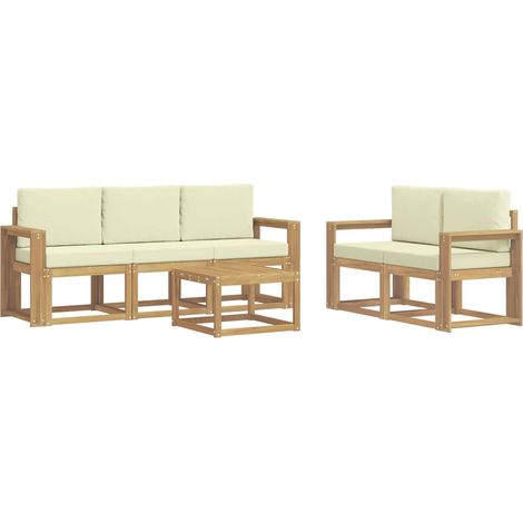 Outdoor Sofa Set 6 pcs vidaXL