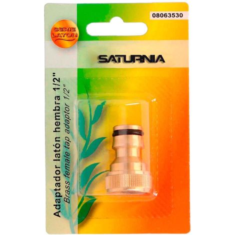adaptador manguera laton  1/2 hembra, adaptador grifo, conector grifo a conector rapido (1/2)