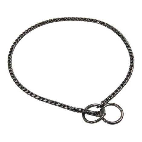 Colliers de chaîne Maximum Elegance anthracite 3,5mm. x 49cm. ANTHRACITE CHROMÉ (1/3)