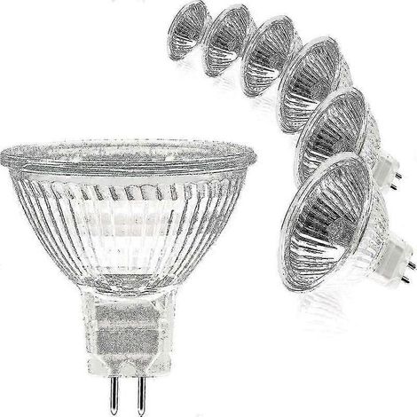 Ampoule halogène MR16 12 V GU5.3 35 W à intensité variable (lot de 6) (1/5)
