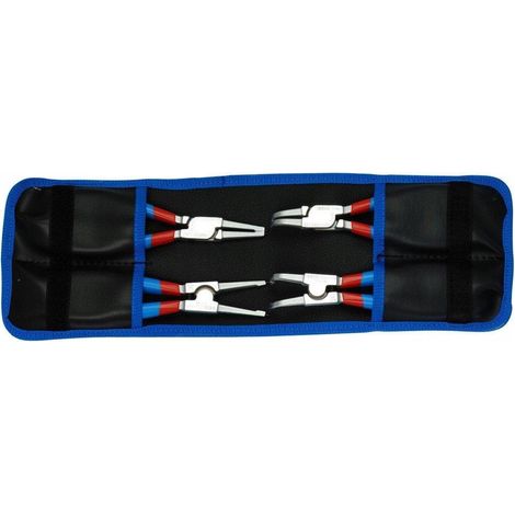 Unior Segera Set de 4 alicates cromados ergonómicos 140 mm