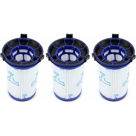 Lote de 3 filtros de repuesto para Rowenta Air Force 360 / X-Pert Essential 260 aspiradora sin cable RH9037 RH9038 RH9039 RH9051 RH9057 RH9079 RH9081 RH9086 (alternativa al ZR009001) (1/5)