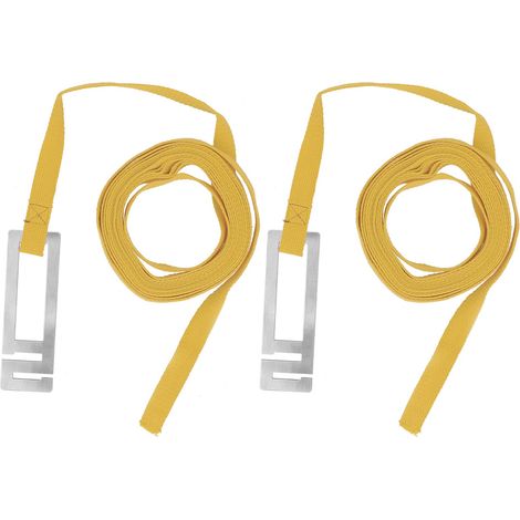 Lot ceinture ruche portable – fixation serrage – emballage – accessoire apiculture – jaune (1/5)