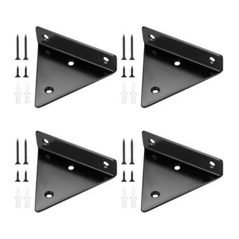 Description générale Les supports d'étagère flottants sont une solution de rangement élégante et peu encombrante, fabriqué (1/4)