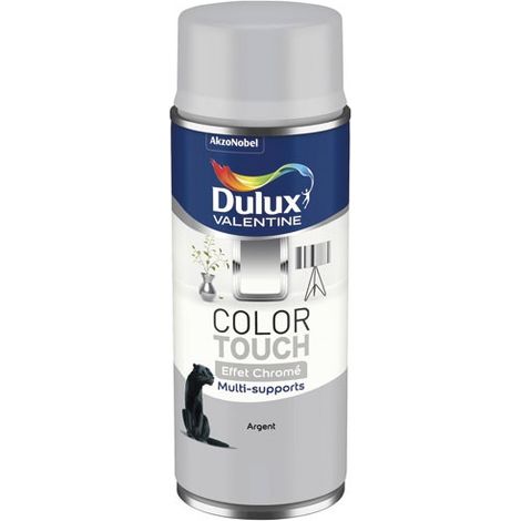 Aerosol Color Touch Chrom-Effekt Silber 400ml - Dulux Valentine