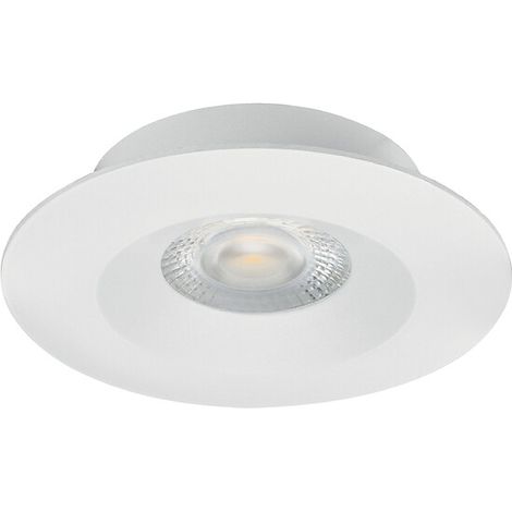 spot encastré à led - aric aspen - 5w - cct - 3000 / 4000k - noir - aric 50749