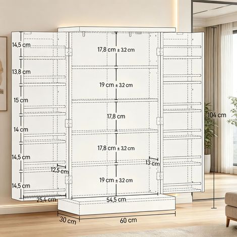 Meuble de cuisine moderne et compact, rangement polyvalent, meuble de rangement simple pour petit espace, armoire de cuisine fonctionnelle, solution de stockage pratique, meuble seul (1/5)