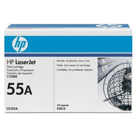 Toner hp 55a negro -6000pag- p3015x (1/5)
