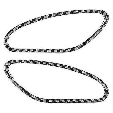 Garniture de poignée de porte intérieure en fibre de carbone pour BMW Série 6 E63 E64 (2004-2010) - Accessoires intérieurs (1/5)
