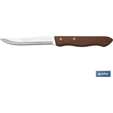 Packung mit 3 Holzmessern, 10 cm Klinge, Modell Sagano (1/5)