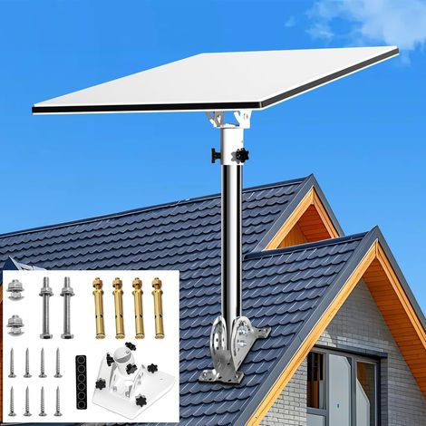 Support de troisième génération, ajustable à 360 degrés, avec adaptateur de tuyau inclus. Le kit Internet est compatible avec le récepteur standard Gen3 (1/5)