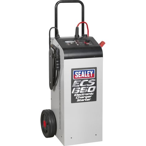 Sealey Electronic Charger Maintainer/Starter 100/650A 12/24V ECS650