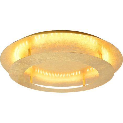 Plafoniera LED Candellux Merle 50cm oro 24W 3000K 1600lm (1/4)