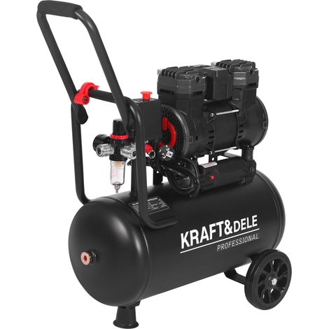 Ölfreier Kompressor 24L 1450W  Kraft&Dele