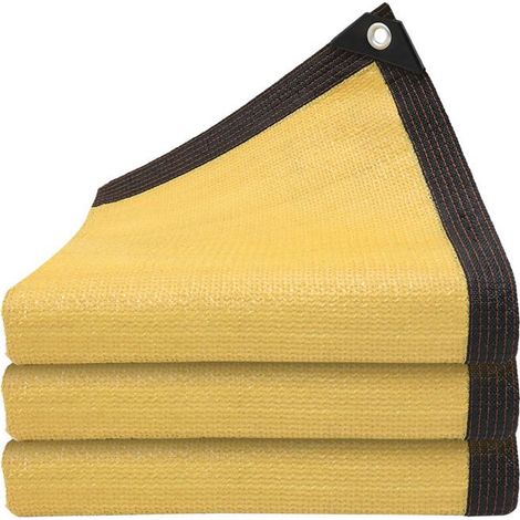 Filet d Ombrage dans Jardin Toile Ombrage 6x4m Voile d'ombrage Rectangulaire Bâche D'ombrage Respirante avec Œillet, Respirant (1/5)