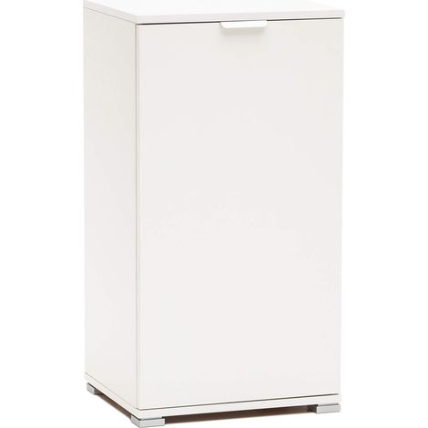 Mobiletto da interno a 1 anta in nobilitato bilaminato Linea Classic -  White