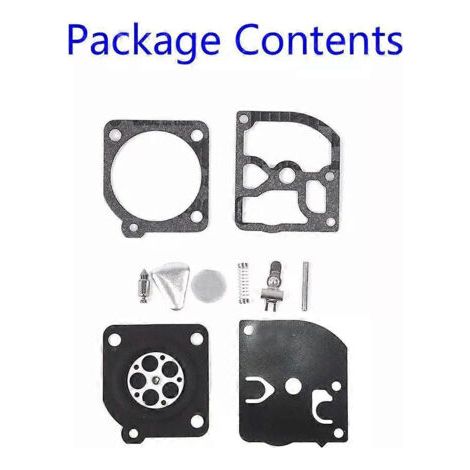 NALOOKAMIC Kit de réparation de carburateur pour tronçonneuse Jonsered 2041 2050 400 510 et Zama C1Q-EL1 C1Q-EL10 C1Q-M43 (accessoires inclus)