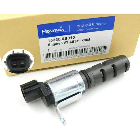 Applicable à la vanne de commande de distribution variable (VVT) et à la vanne de commande d'huile Lexus/Toyota, référence d'origine 15330-0S010 (1/5)