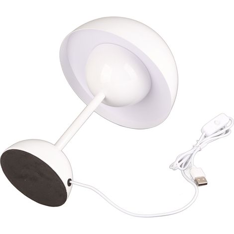 Lampe de bureau enfant lecture, variateur sans paliers, 3 modes de couleur, USB, style simple, pour étudier travailler (1/5)