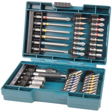 Coffret d'embout de vissage pour visseuse à chocs (43 pcs) - Pour MAKITA (1/2)