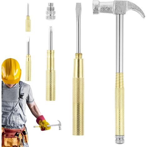 Marteau - Petits marteaux pour travaux manuels - Tournevis antidérapant - (1/5)