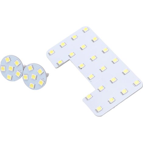 Kit 3x Plafonnier de Lecture Intérieur Voiture 34 LED Lumière Blanche Remplaçant pour Hyundai Elantra (1/5)