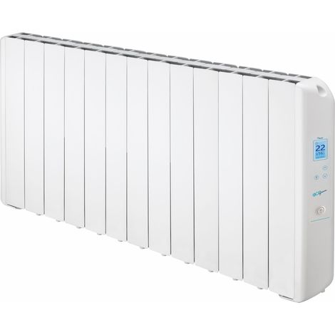 FARHO Eco Green Wifi Radiateur Électrique 1430W à 13 Éléments en Aluminium Injecté, Fluide Farhoil, Thermostat Programmable, WiFi Intégré (1/4)