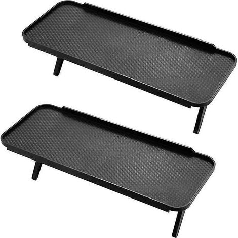 Étagère supérieure pour écran TV, support de rangement réglable pour moniteur, étagère supérieure pour écran d'ordinateur, support pour téléphone portable, boîtiers multimédias, console de jeux, etc. (1/5)