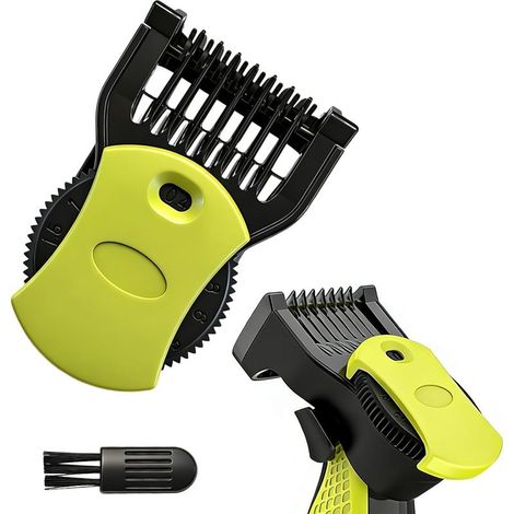 Têtes de rasage de rechange pour OneBlade, lot de 2, longueur réglable avec précision, compatibles avec QP2520, QP25XX, QP26XX, PRO QP65XX, QP66XX : rasage et corps parfaits