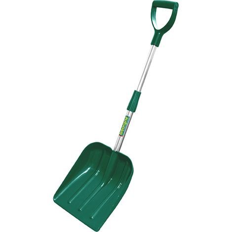 Leborgne – Pelle à neige auto polymère – Manche télescopique en aluminium – Largeur 28 cm – Pour déneiger surfaces variées