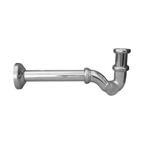 SIPHON EN S SANS BONDE AVEC TUYAU DE 25 CM  MODÈLE LUX ESSE Dimension : 1"