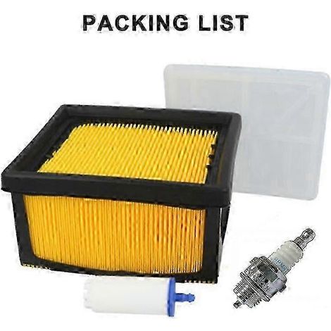 Kit de remplacement du filtre à air, de la bougie d'allumage et du filtre à carburant pour Husqvarna K760 K770 (1/4)