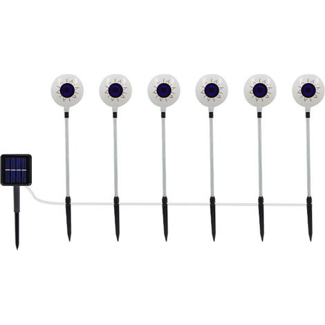 Solarbetriebene LED-Stehlampe in Augenform für Halloween (Ziguang-Solar) (1/3)
