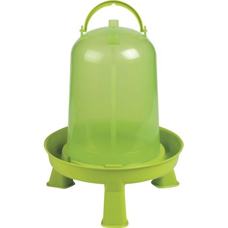 Kerbl Kunststoff-Tränke mit Füßen für Geflügel 5l Wasserspender