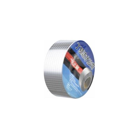 Ruban d'étanchéité en butyle d'aluminium 50 mm x 5 m, ruban étanche, ruban haute température, réparation de toiture, réparation de fuites, bitume, patchs étanches, auto-adhésif (1/5)