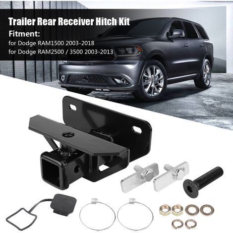 Kit d'attelage de remorque arrière pour Dodge RAM1500 03‑18 RAM2500/3500 03‑13