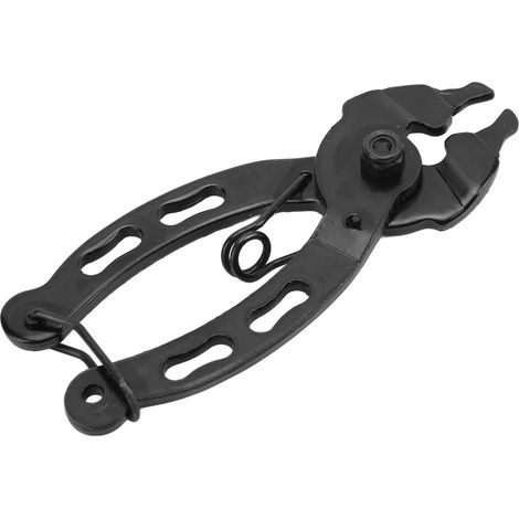 Pince à chaîne de vélo 5 en 1, mini-pince à maillons, outil de réparation de maillons rapides, accessoires, 10 vitesses, argent (1/5)