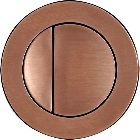 Roper Rhodes Brushed Bronze Round Dual Flush Plate Button - TR9001 TR9002 TR9009