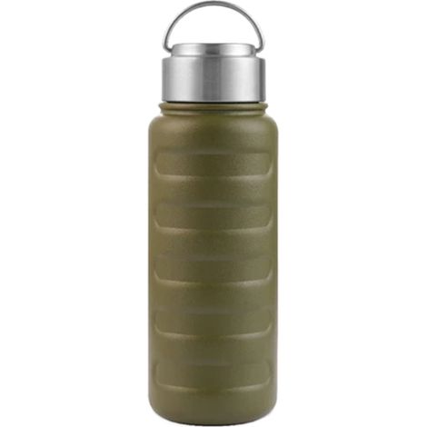 1 Gobelet isotherme,Acier inoxydable 304,Grande capacité 1000 ml,Isolation thermique 6-12h,Sport et voyage (1/5)