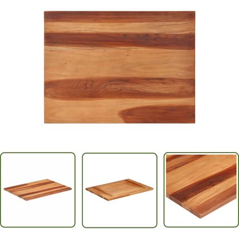 Furniture Limited - Dessus de table bois massif d'acacia 25-27 mm (1/5)