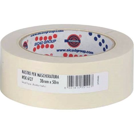 Nastro carta per uso generico (msk 6127) - mm.38h. in rotoli da mt.50
