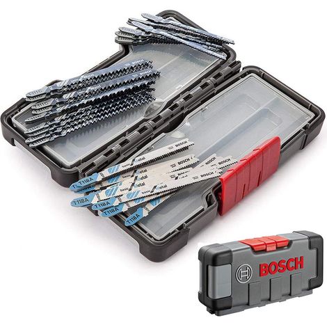 Bosch 30-Piece Jigsaw Blade Set for Wood & Metal Cutting