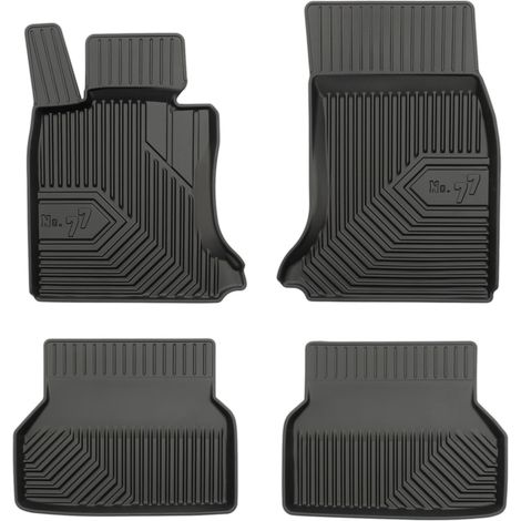 Tapis de Sol de Voiture pour BMW Série 5 E60 E61 2003-2010 TPE Durable Noir 4Pcs (1/5)