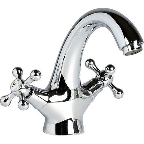 Robinet À Deux Poignées Pour Lavabo Classique (1/5)