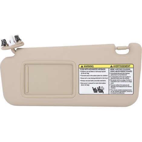 Pare-soleil de voiture Anti-éblouissement, léger et robuste, avec miroir de maquillage de remplacement pour RAV4
